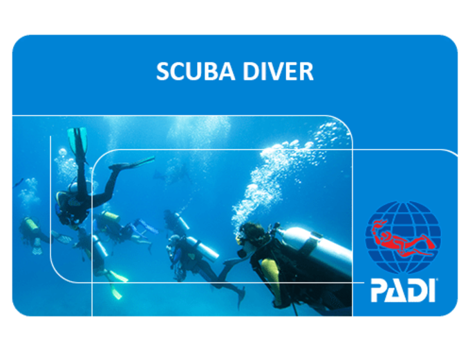 Certificación Scuba Diver PADI